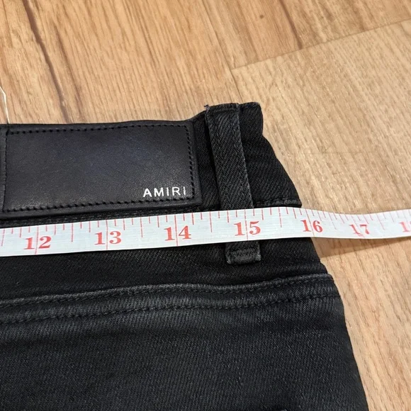 AMIRI MX1 Distressed Jeans - black - ·